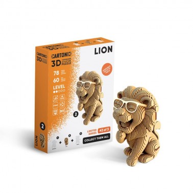 Puzzle 3D Collectible LION