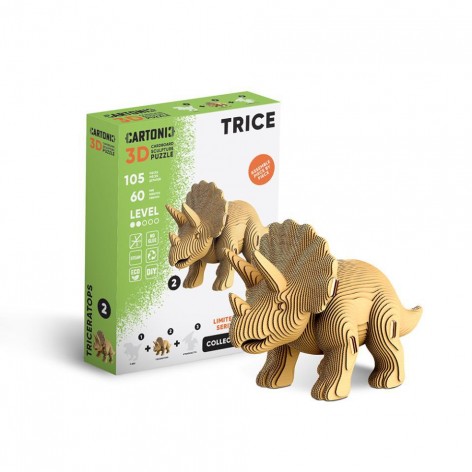 Puzzle 3D Collectibles TRICERATOPS