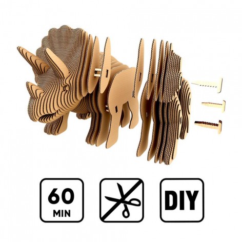 Puzzle 3D Collectibles TRICERATOPS