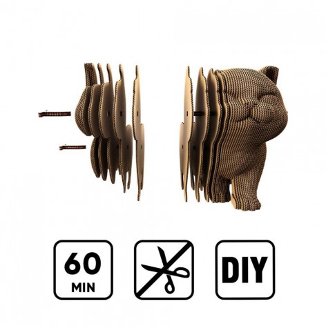 Puzzle 3D Collectible WALKING KITTEN