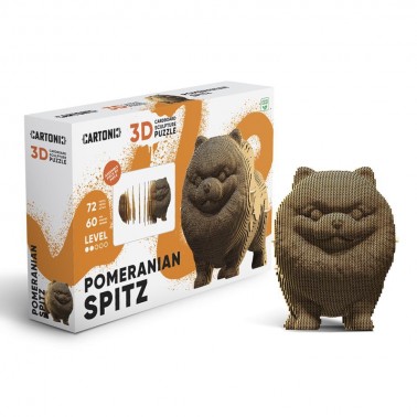 Puzzle 3D Animals POMERANIAN SPITZ