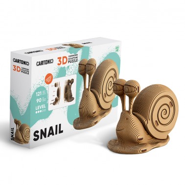 Puzzle 3D Kids SNAIL