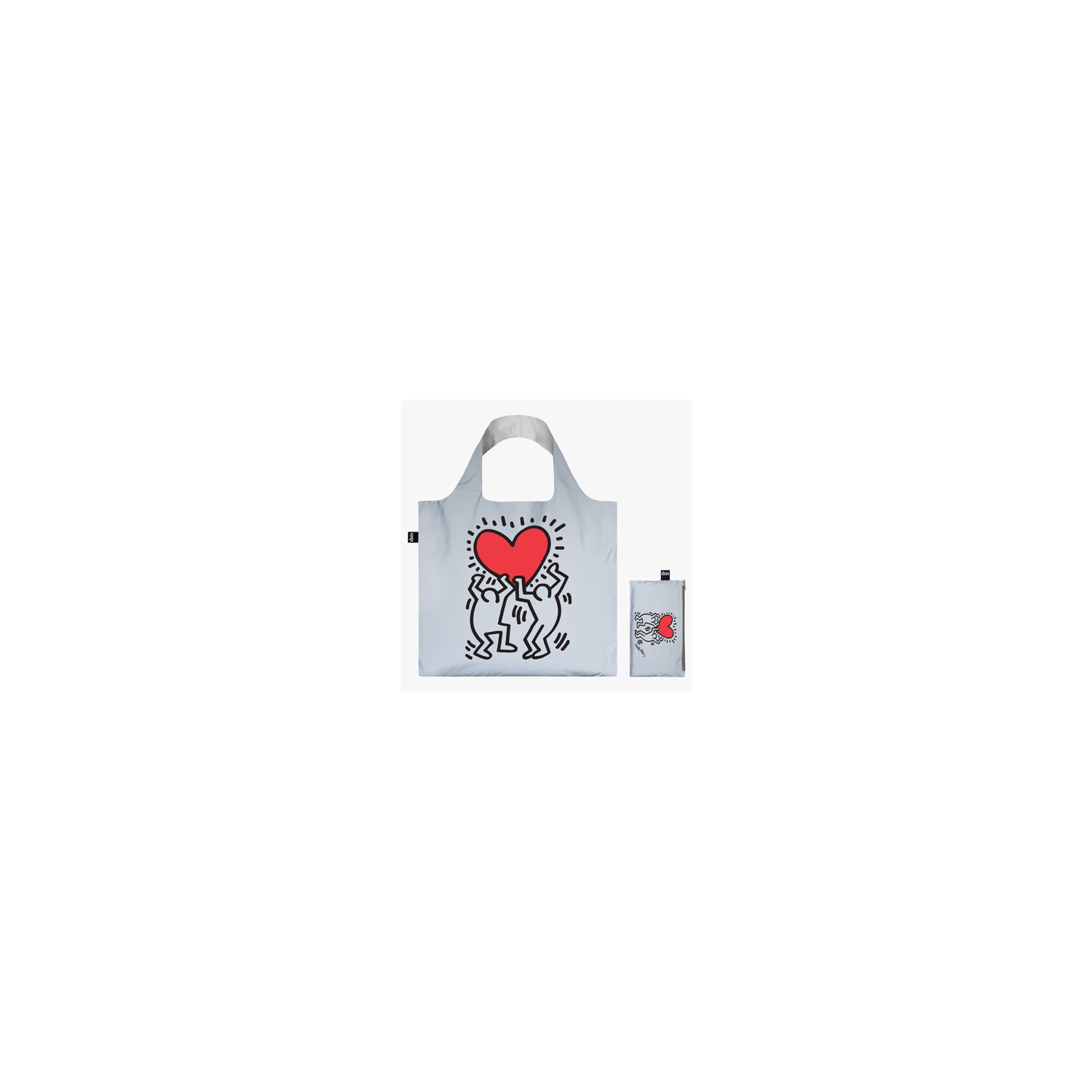 Bolsa Keith Haring Dancing Heart Reflectieve
