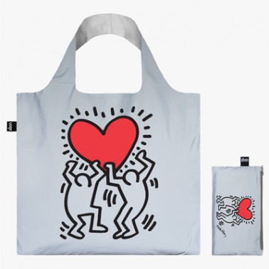 Bolsa Keith Haring Dancing Heart Reflectieve