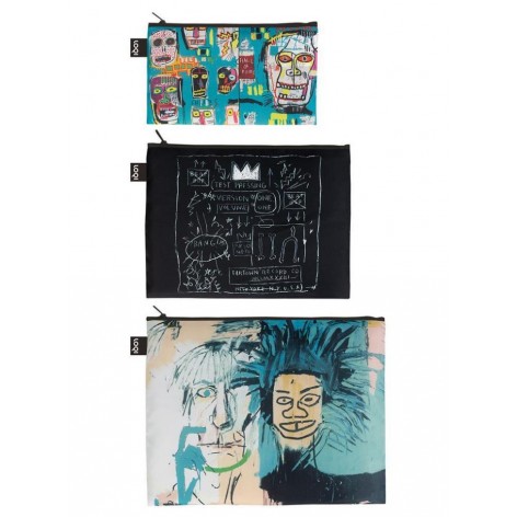 Set Neceseres Loqi Jean M  Basquiat Reflectieve