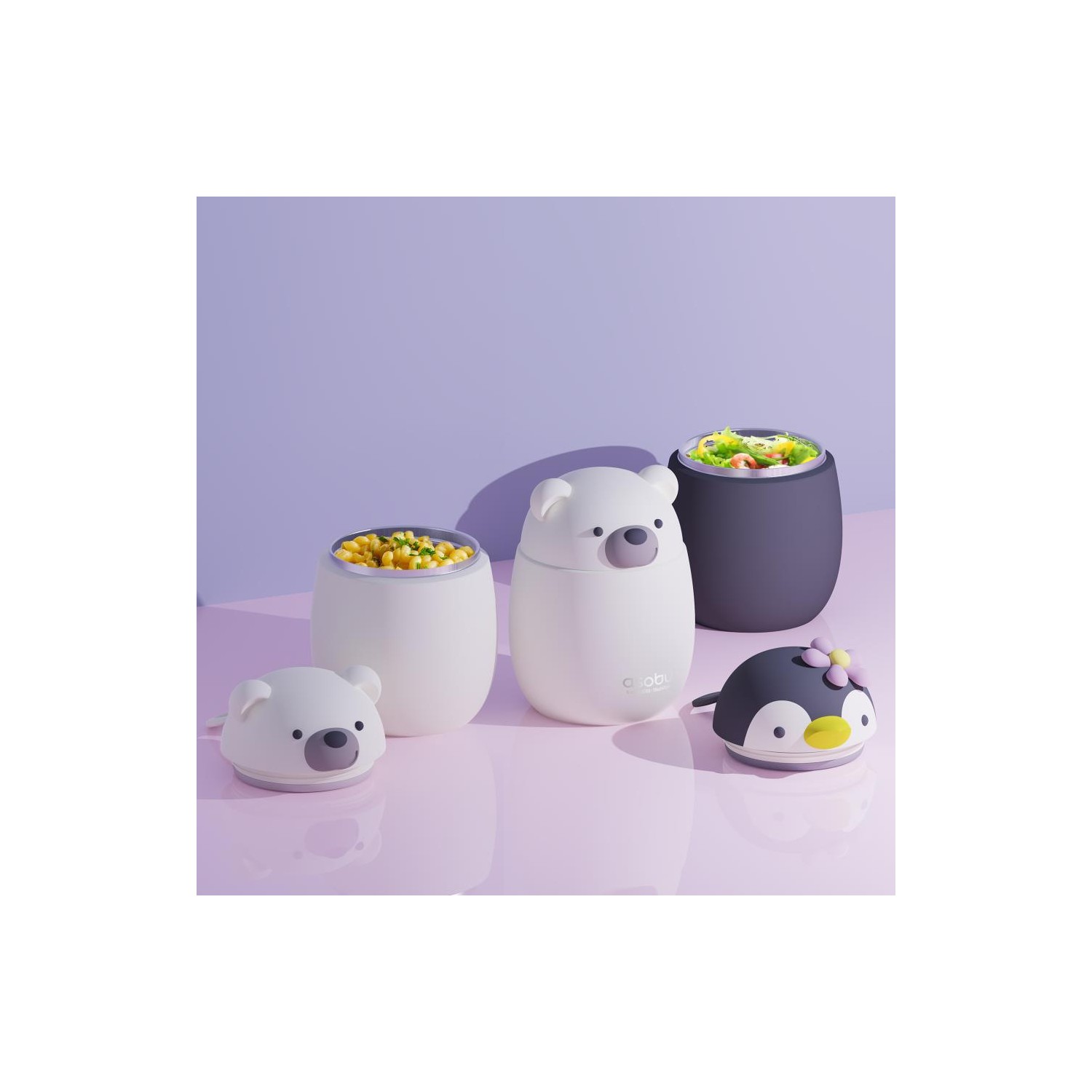 Bestie Fiambrera Oso Marron 600ml