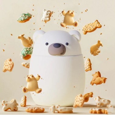 Bestie Fiambrera Oso Marron 600ml