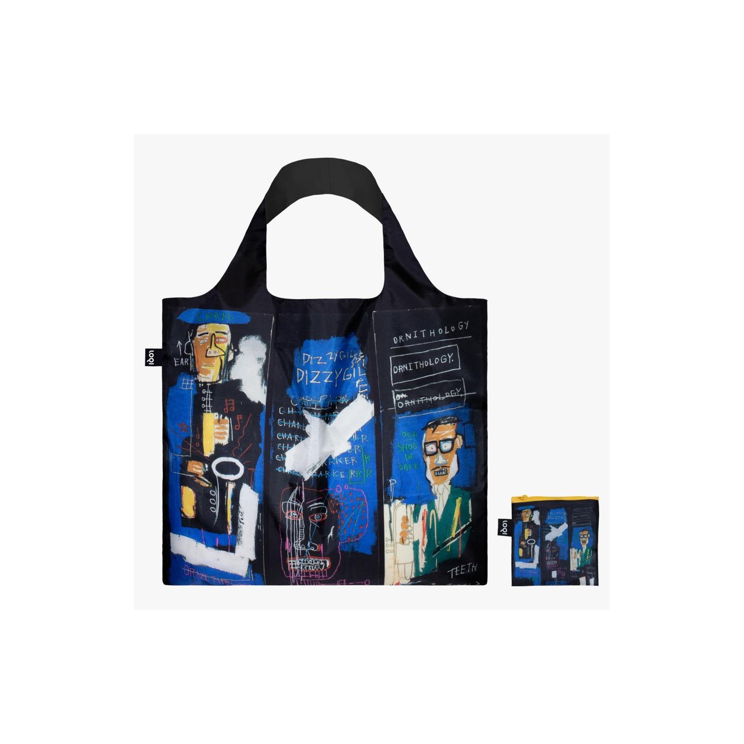Bolsa Loqi Jean M  Basquiat Horn