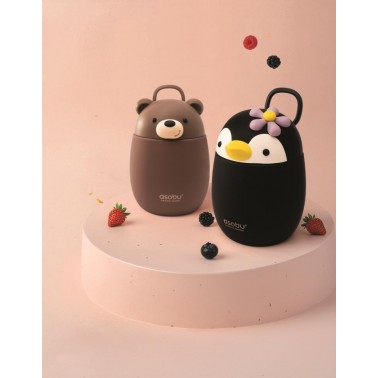 Bestie Fiambrera Oso Marron 600ml