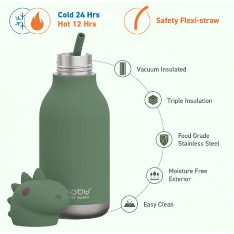 Bestie Botella Dinosaurio 460ml