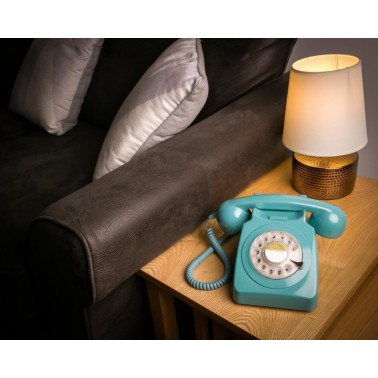 Teléfono Gpo 746 Rotary Azure Light Blue