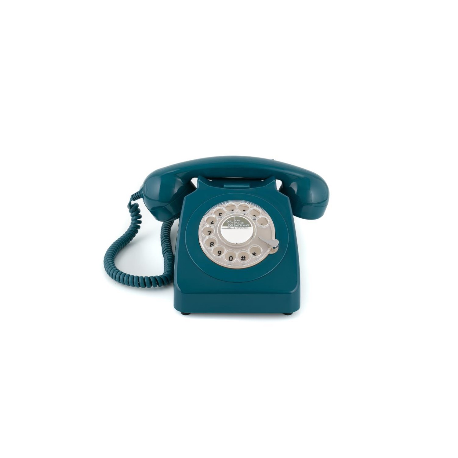 Teléfono Gpo 746 Rotary Azul