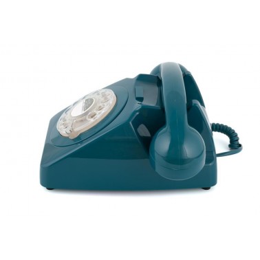 Teléfono Gpo 746 Rotary Azul