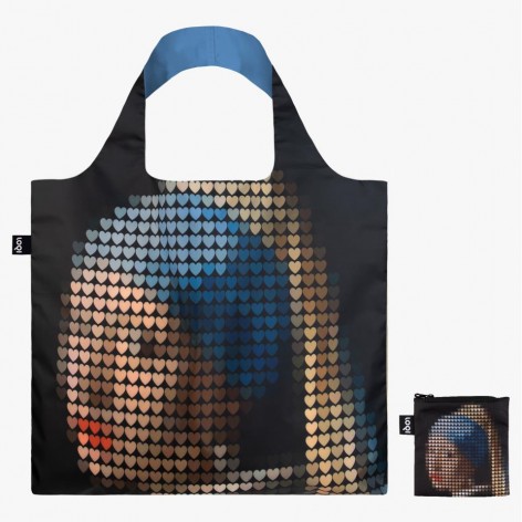 Bolsa Loqi Pix & Love Girl with a Peral Earring