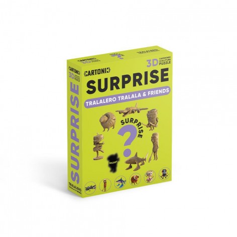 Puzzle 3D Collectible SURPRISE CARTONSTERS