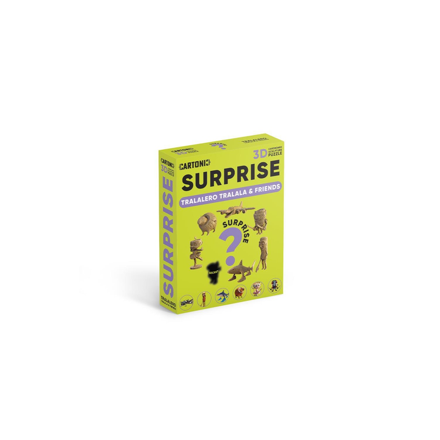 Puzzle 3D Collectible SURPRISE CARTONSTERS