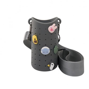 Bestie Porta Botellas Gris