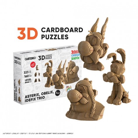 Puzzle 3D Trio ASTERIX  OBELIX & IDEFIX
