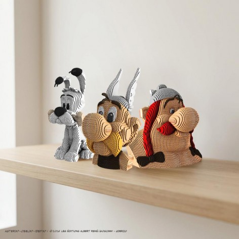 Puzzle 3D Trio ASTERIX  OBELIX & IDEFIX