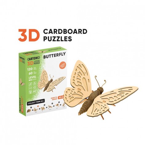 Puzle 3D Collectibles BUTTERFLY