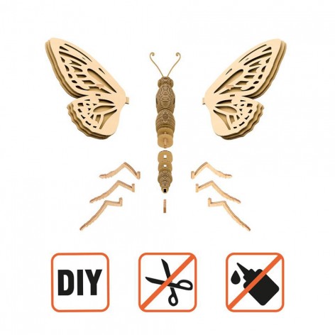 Puzle 3D Collectibles BUTTERFLY