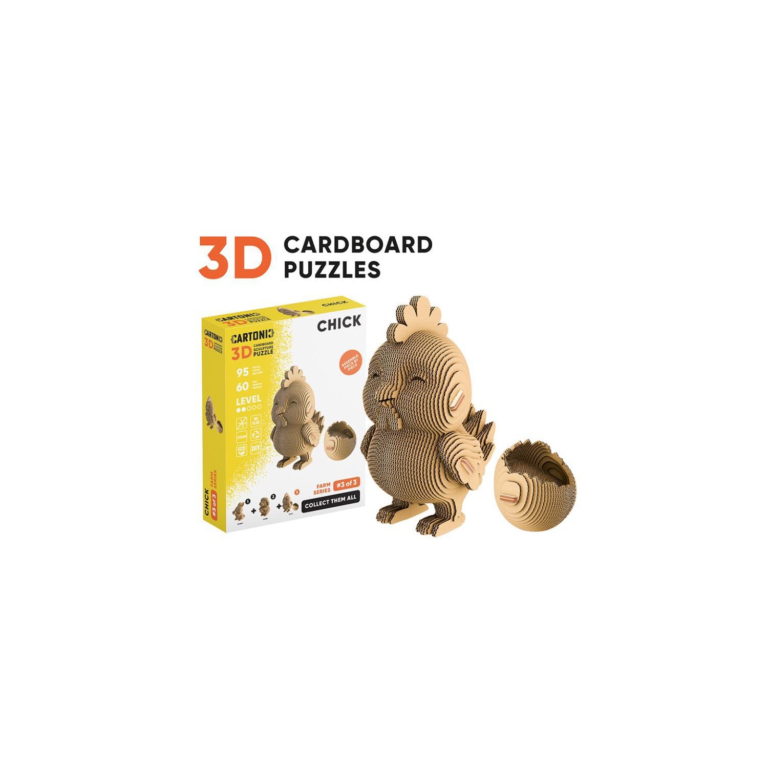 Puzle 3D Collectibles CHICK