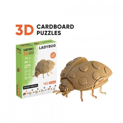 Puzle 3D Collectibles LADYBUG