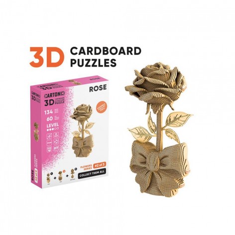Puzle 3D Collectibles ROSE