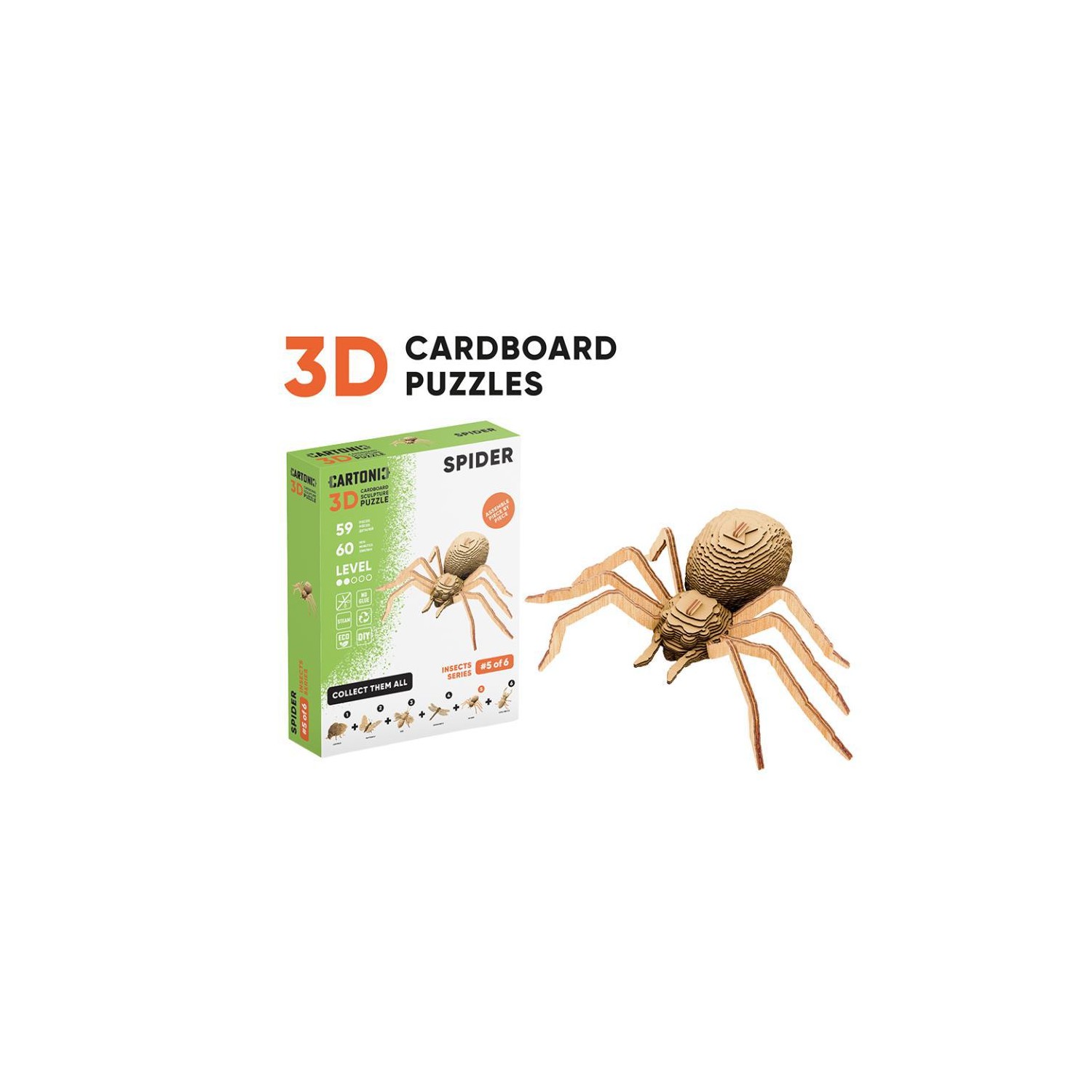 Puzle 3D Collectibles SPIDER