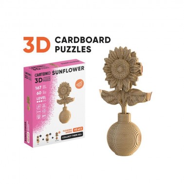 Puzle 3D Collectibles SUNFLOWER