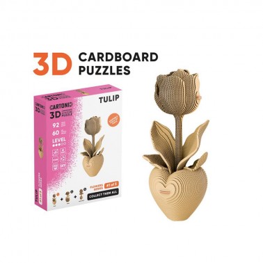 Puzle 3D Collectibles TULIP