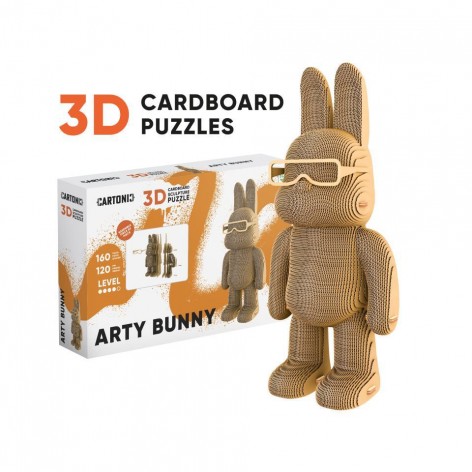 Puzzle 3D Art ARTY BUNNY