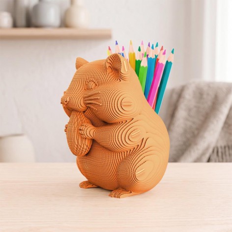 Puzle 3D Lapicero HAMSTER