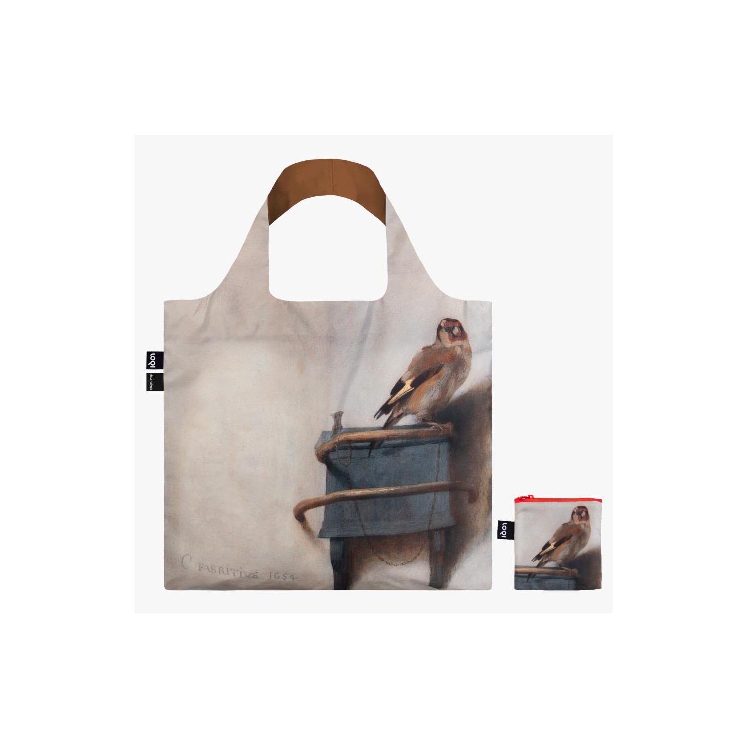 Bolsa Loqi CAREL FABRITIUS  Goldfinch Recycled
