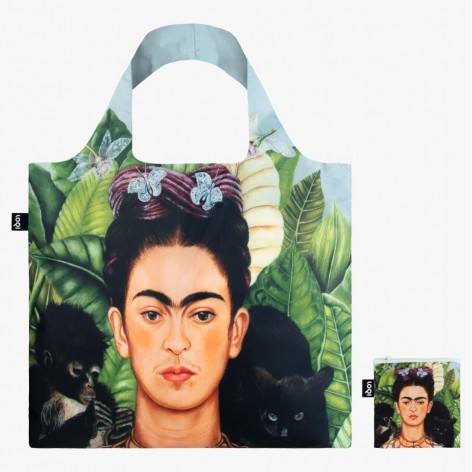 Bolsa Loqi FRIDA KAHLO  Self Portrait Recycled