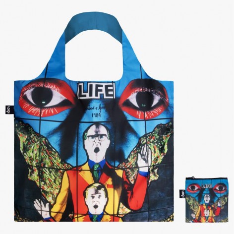 Bolsa Loqi GILBERT & GEORG Death  Hope  Life  Fear