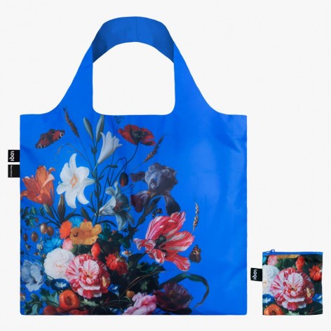 Bolsa Loqi DAVIDSZ DE HEEM  Vase of Flowers Recycl