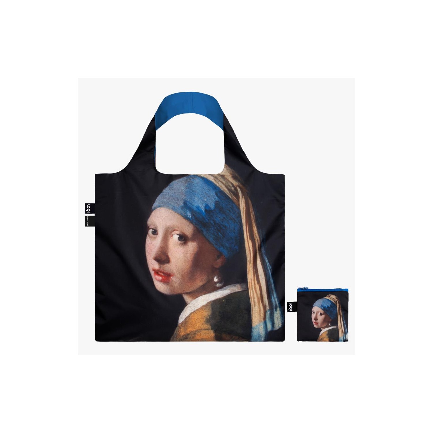 Bolsa Loqi JOHANNES VERMEER  Girl with Pearl Recyc