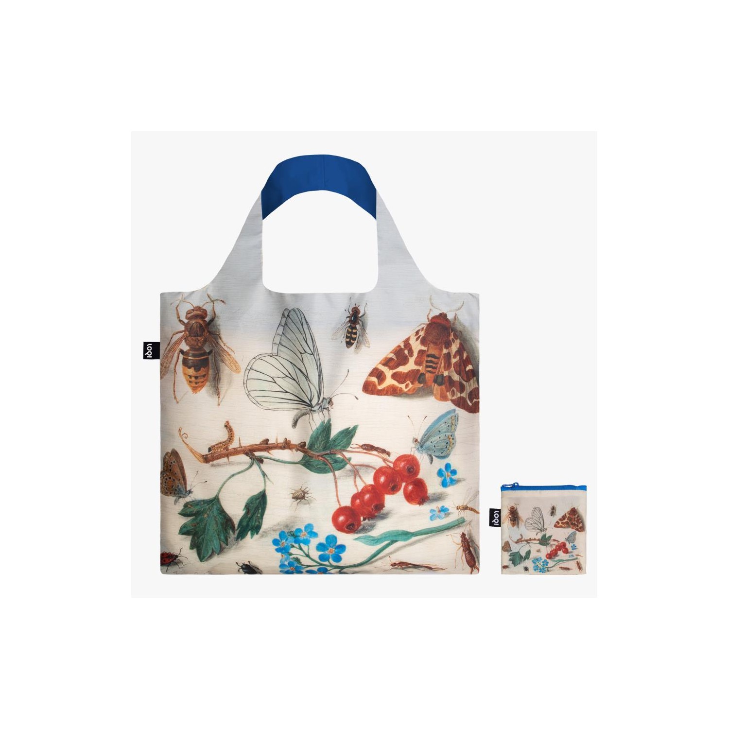 Bolsa Loqi JAN KESSEL Two Paintings of Insects Rec