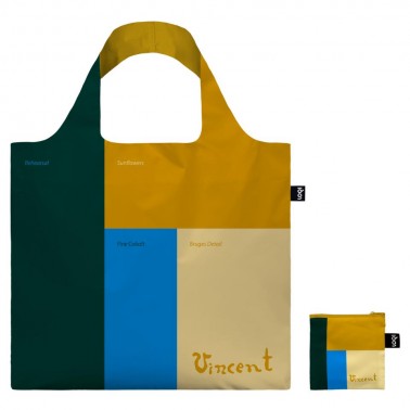 Bolsa Loqi VAN GOGH  Sunflowers Recycled