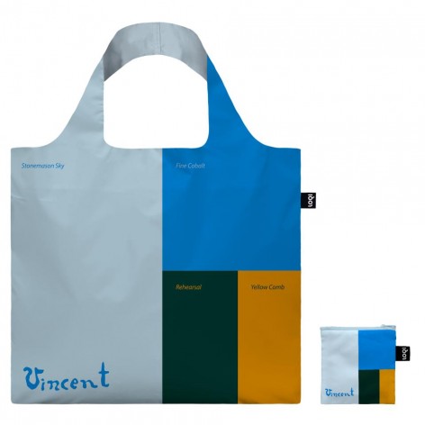 Bolsa Loqi VAN GOGH  Wheatfield Cypresses Recycled