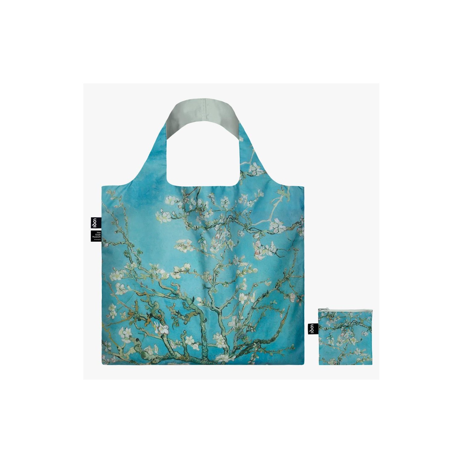 Bolsa Loqi VAN GOGH Almond Blossom Recycled Bag