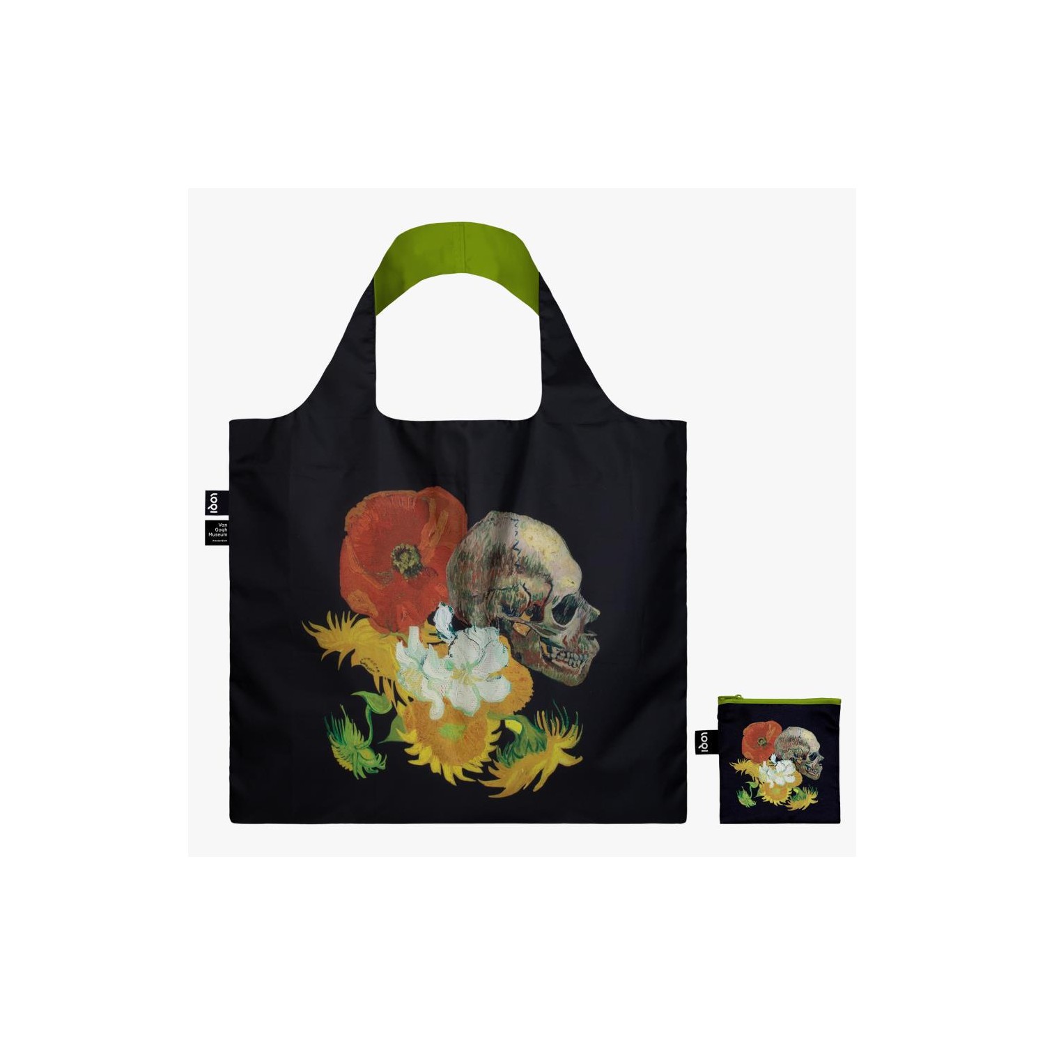 Bolsa Loqi VAN GOGH Skull Recycled Bag