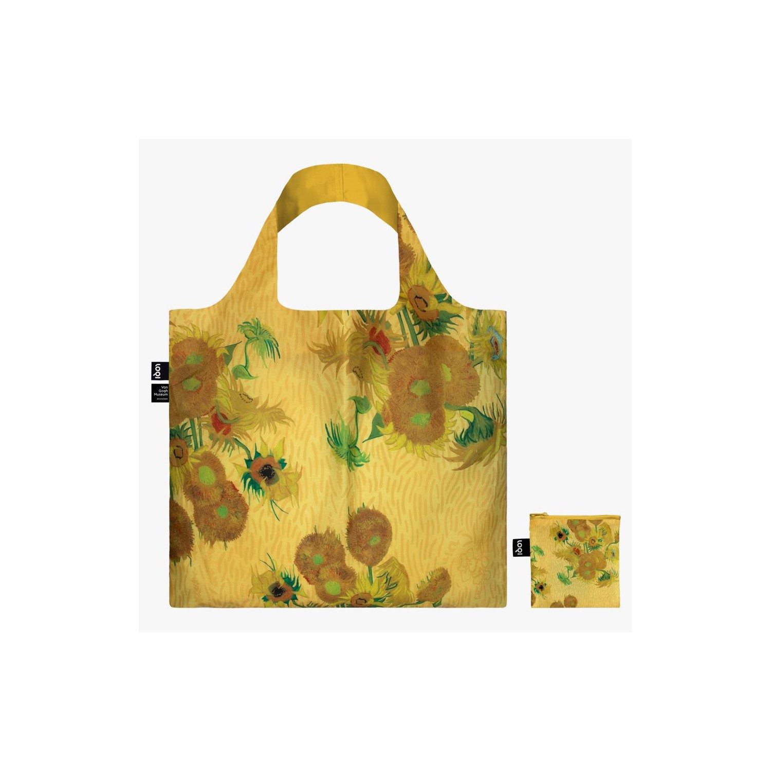 Bolsa Loqi VAN GOGH Sunflowers Recycled