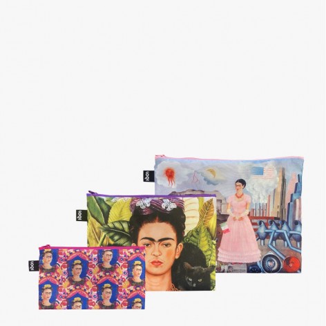 Set Neceseres Loqi FRIDA KAHLO Recycled