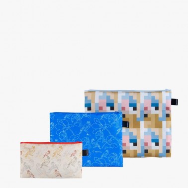 Set Neceseres Loqi MAURITSHUIS Recycled