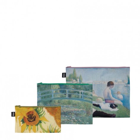 Set Neceseres Loqi IMPRESSIONISM Recycled
