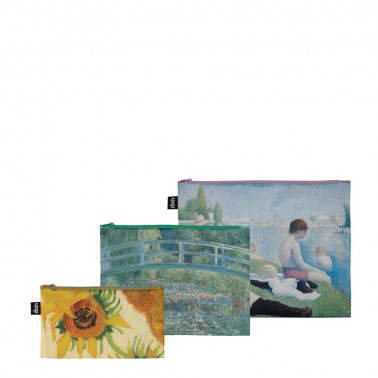 Set Neceseres Loqi IMPRESSIONISM Recycled