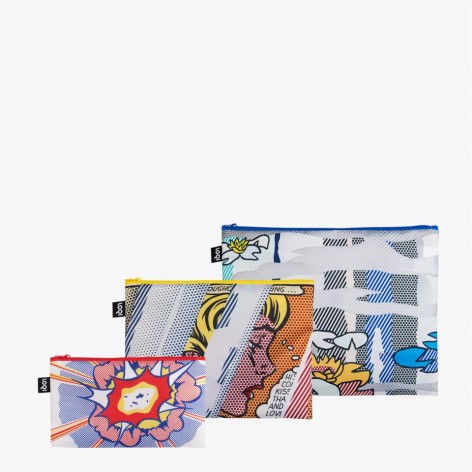 Set Neceseres Loqi ROY LICHTENSTEIN Recycled