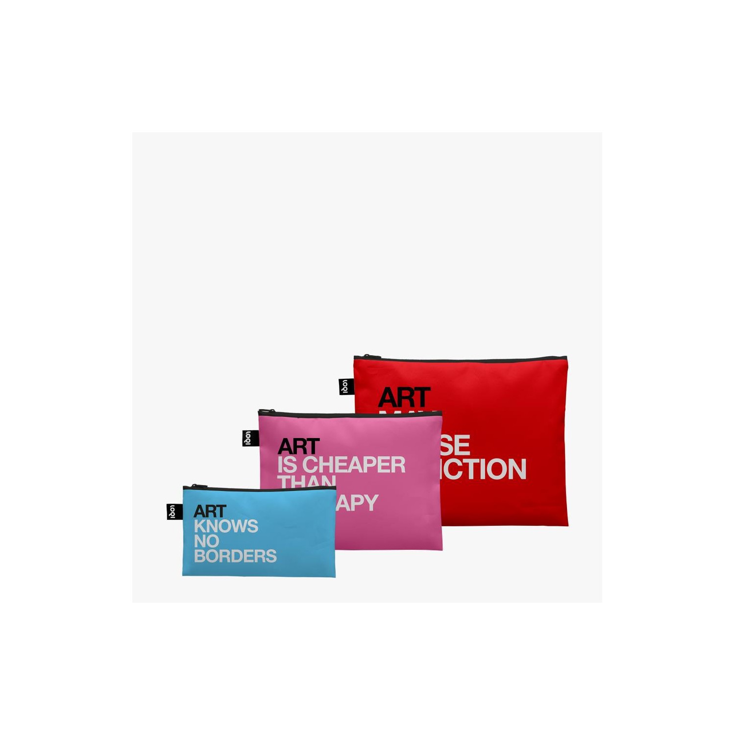 Set Neceseres Loqi SIDE EFFECTS  Recycled